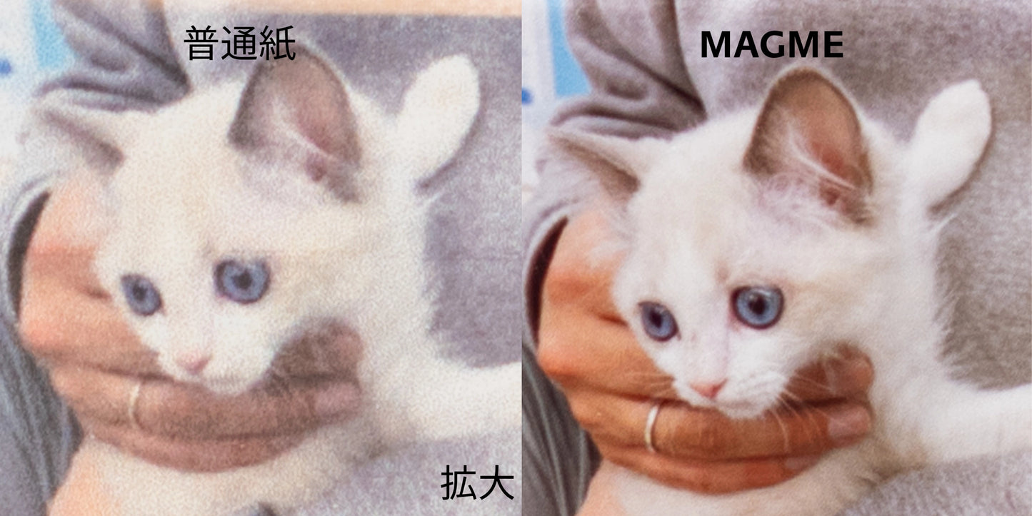 MAGME プロ品質 シェアマグ! オーダーメイド フォトマグネット 正方形 8個セット