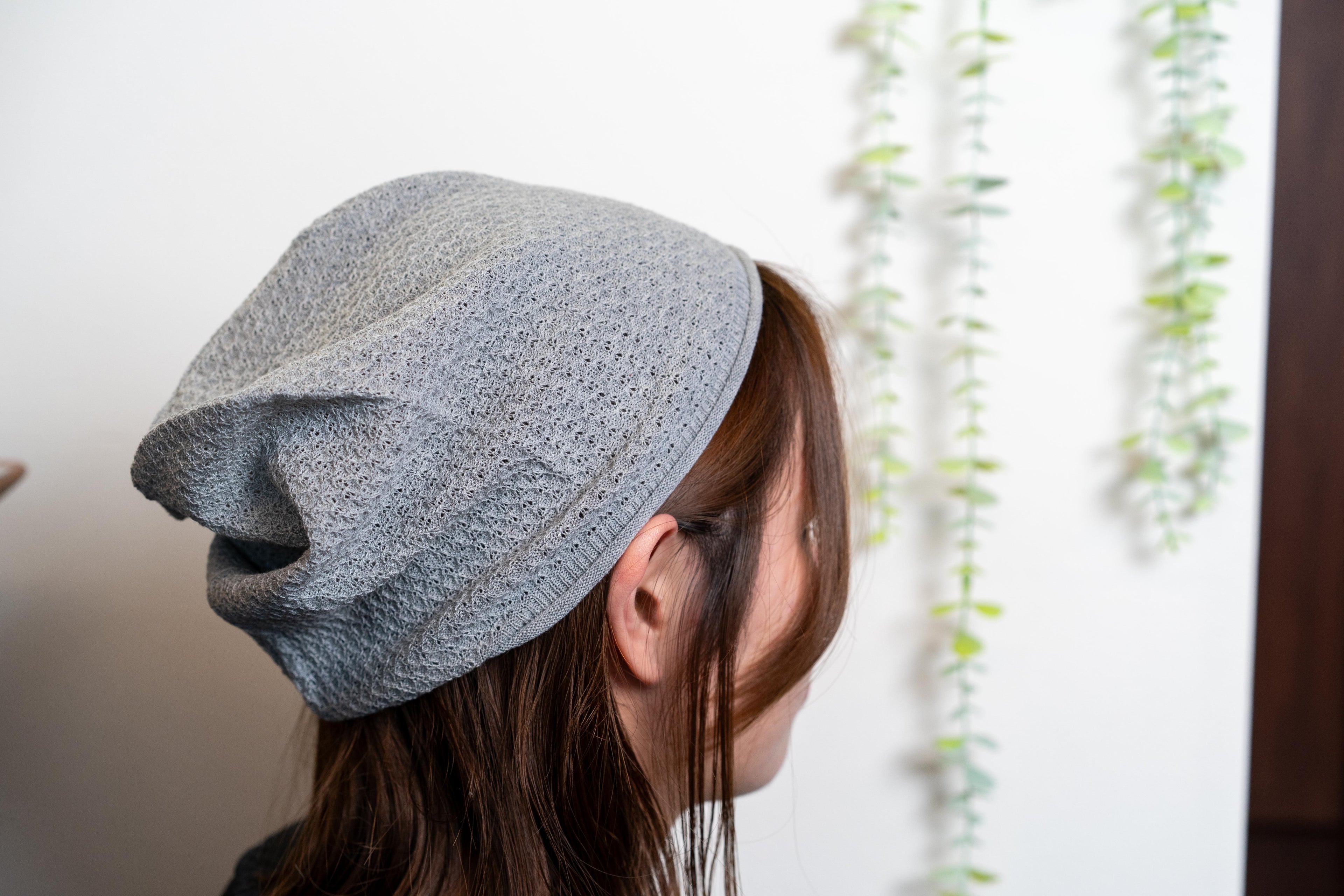 医療用ニット帽『amuamu』見附産｜カシミア・オーガニックコットンなど4素材｜抗がん剤・脱毛ケア対応