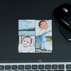 MAGME プロ品質 フィルム風レタッチ オーダーメイド フォトマグネット 正方形 4個セット
